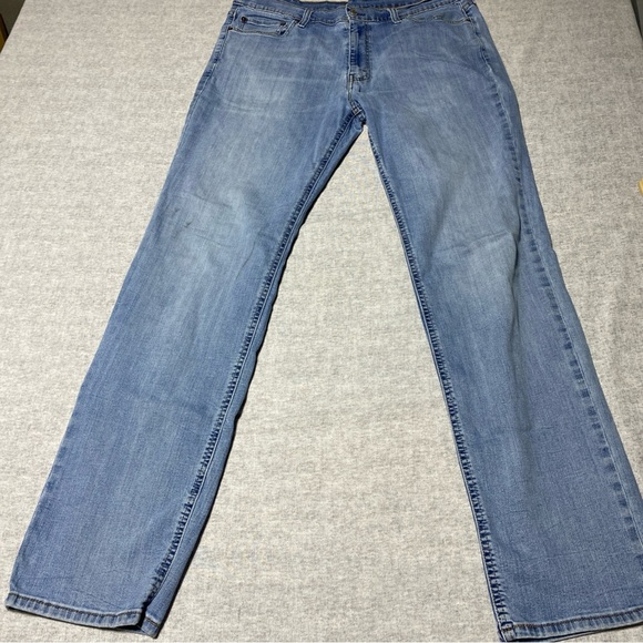 Levis 541 Jeans Mens Tag 38x36 Actual 37x34 Blue Athletic Chore Everyday - Picture 2 of 13